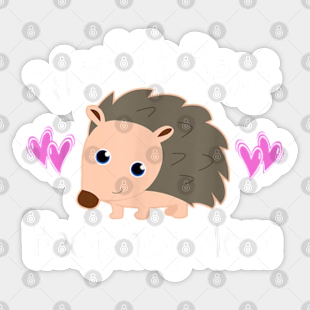 WORLD'S BEST HEDGEHOG MOM Sticker by YolandaRoberts